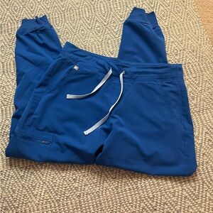 Figs royal blue Zamora joggers